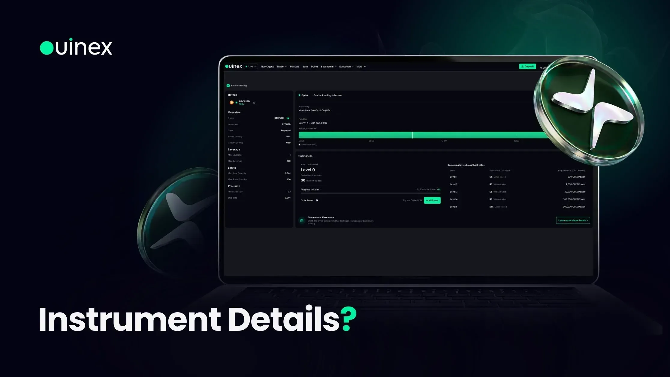 Cómo ver los detalles de un instrumento en Ouinex — portada de Ouinex Academy
