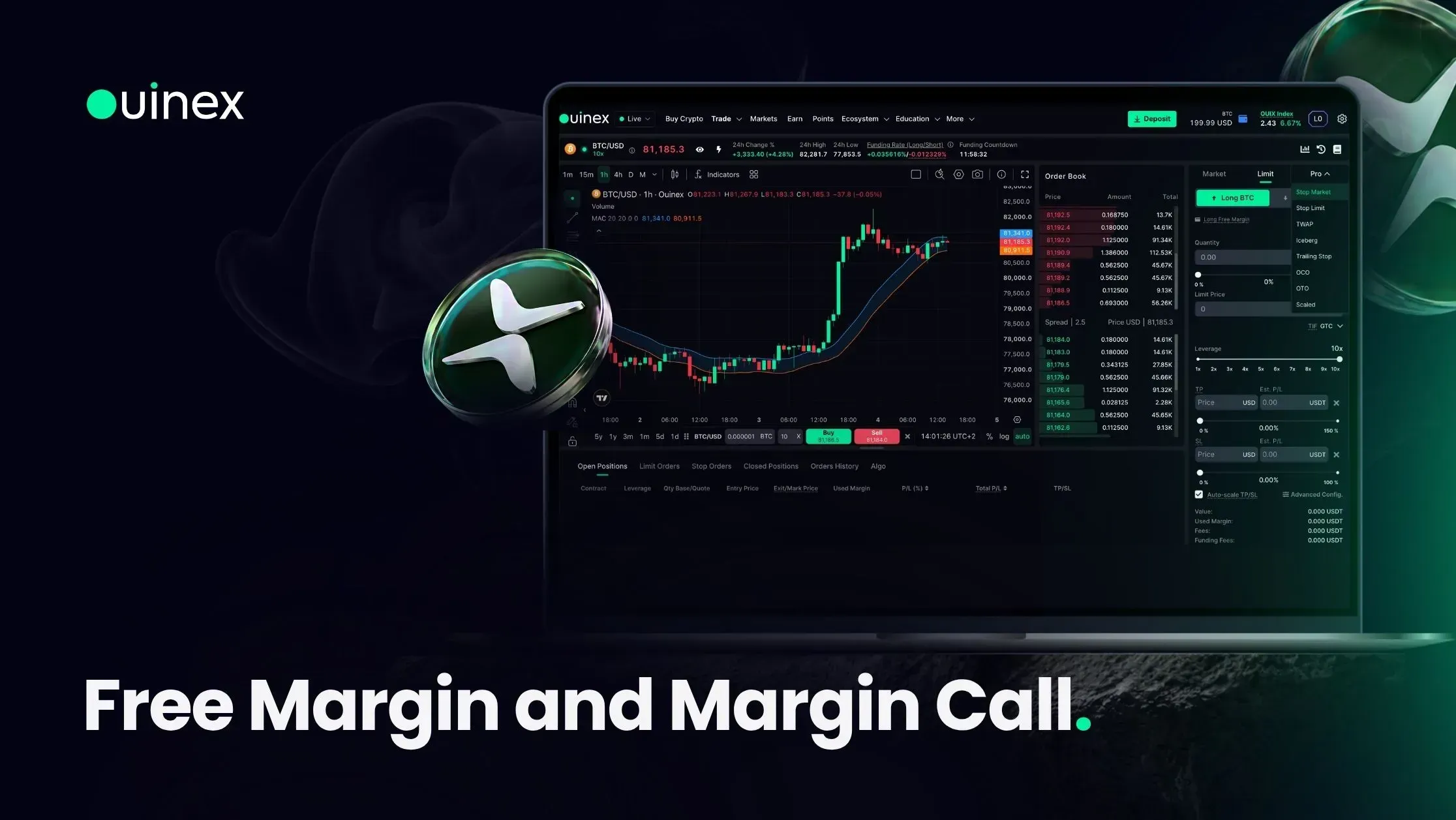 Margen libre y margin call en Ouinex: qué cambió en la 4.35 — portada de Ouinex Academy