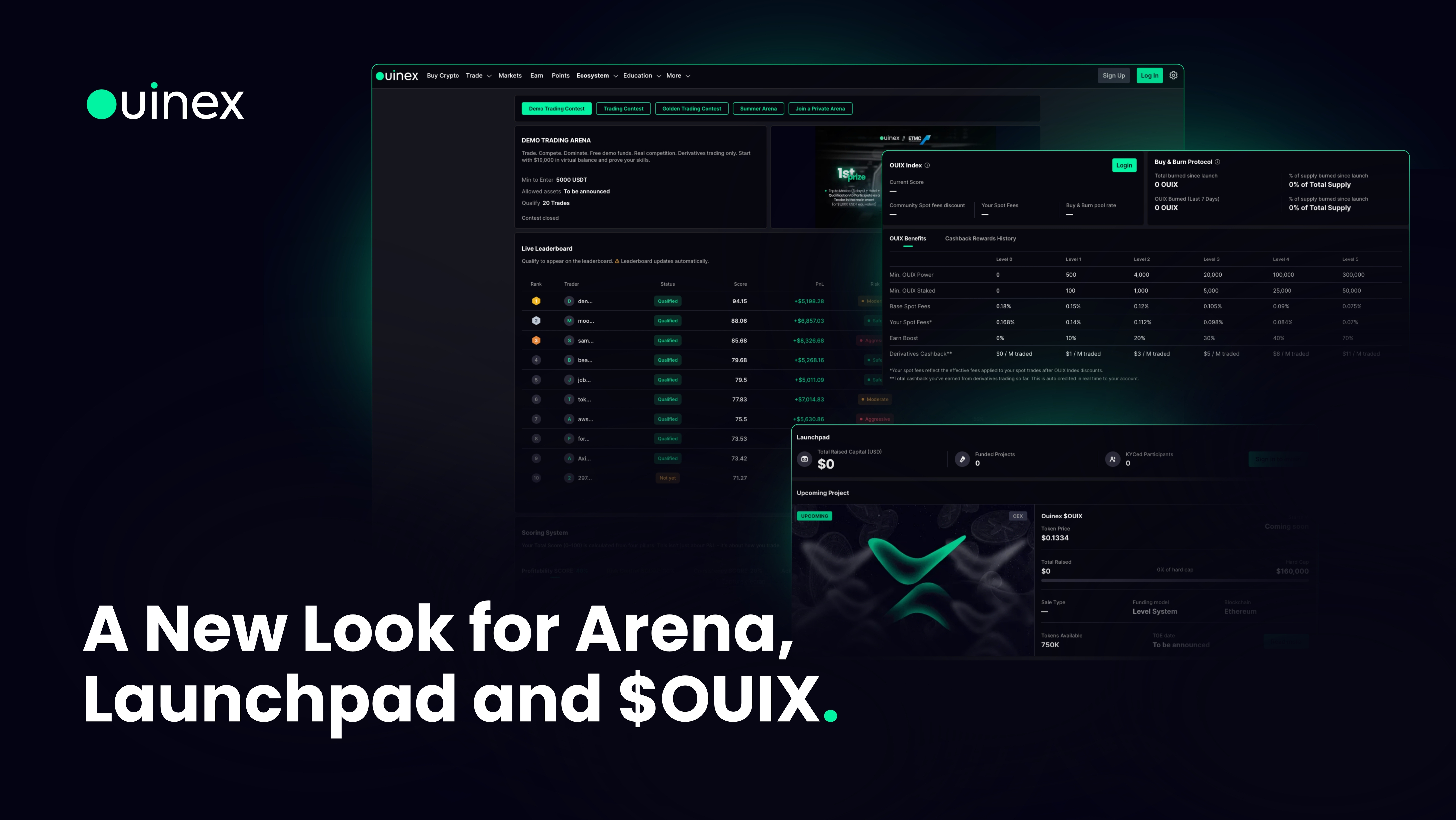 A New Look for Arena, Launchpad and OUIX — banner