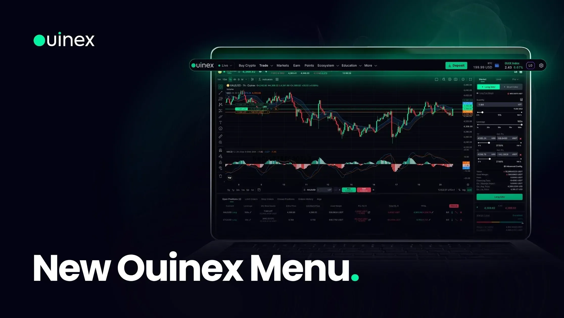 Cómo navegar el nuevo menú de Ouinex — portada de Ouinex Academy