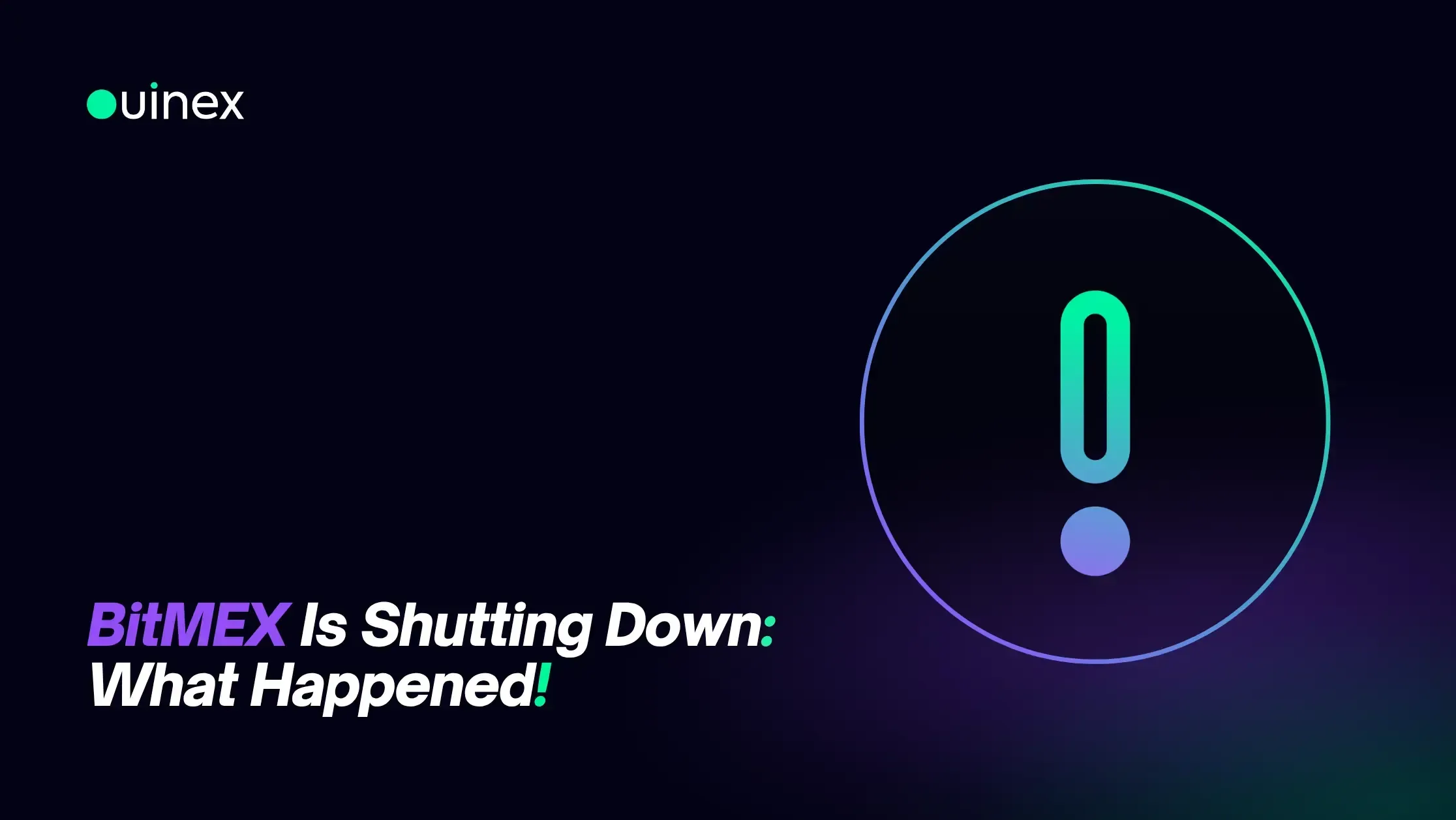 BitMEX Is Shutting Down What Happened
