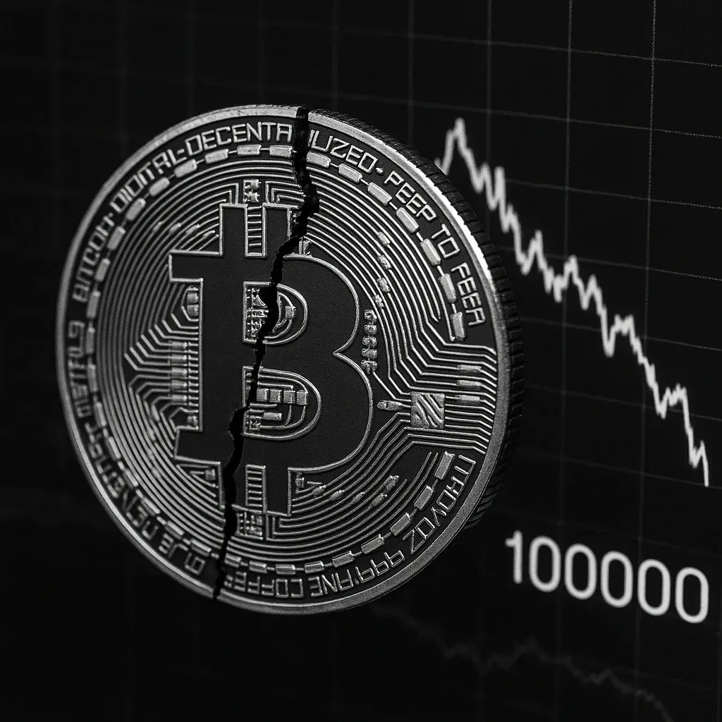Bitcoin under $100 000