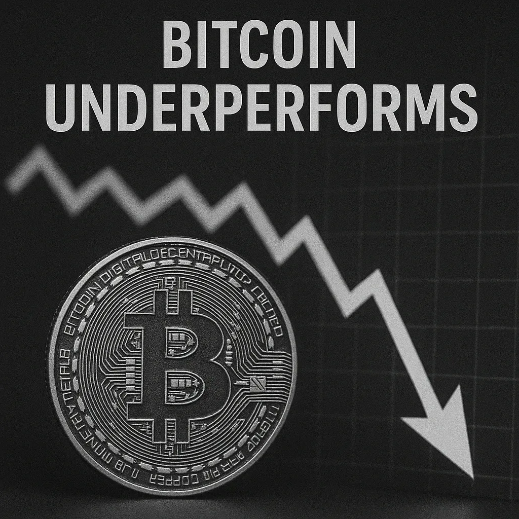 Bitcoin underperforms