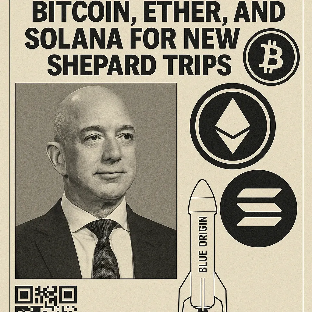 Blue Origin Now Accepts Bitcoin