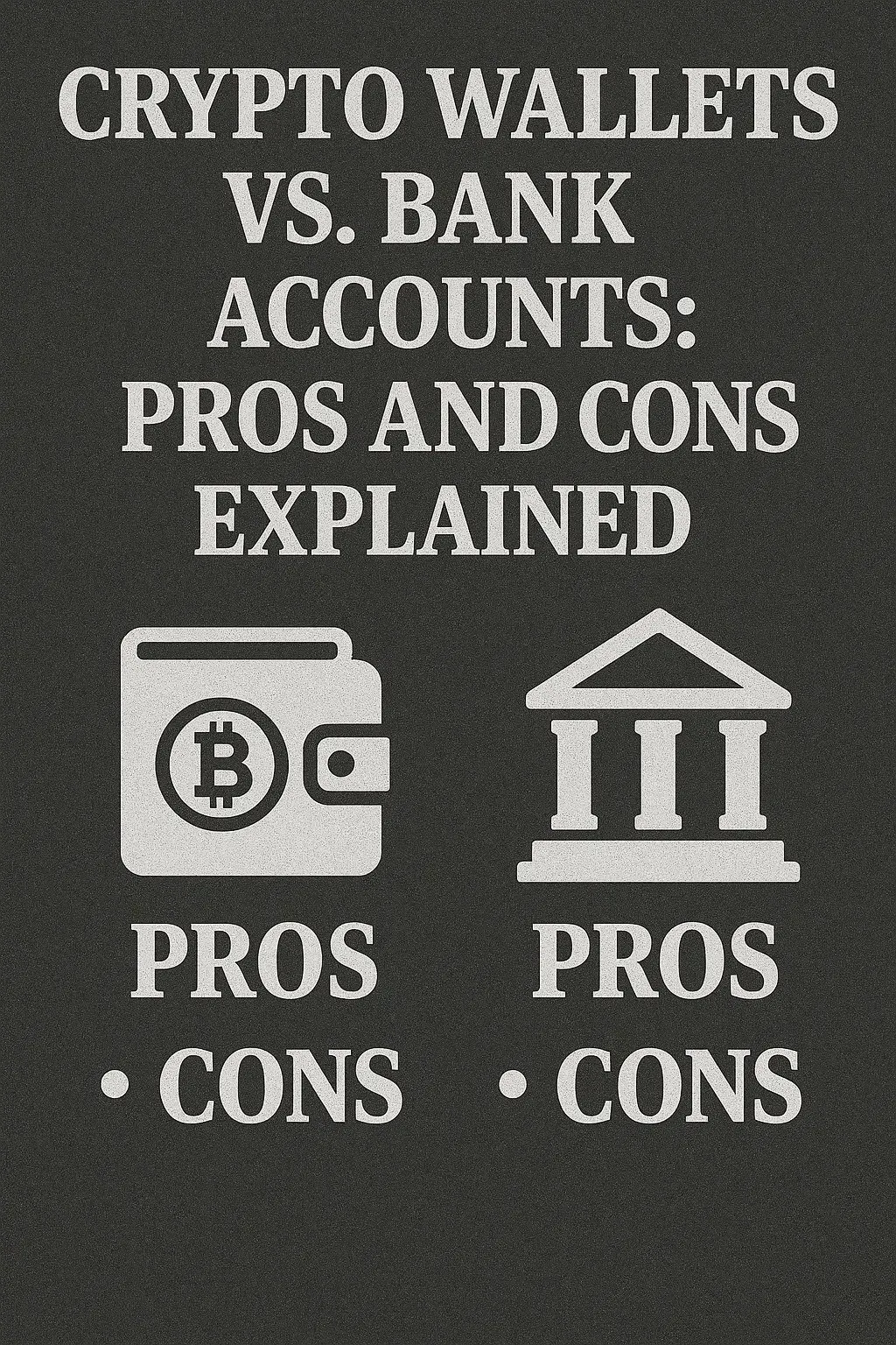 Crypto Wallets vs Bank