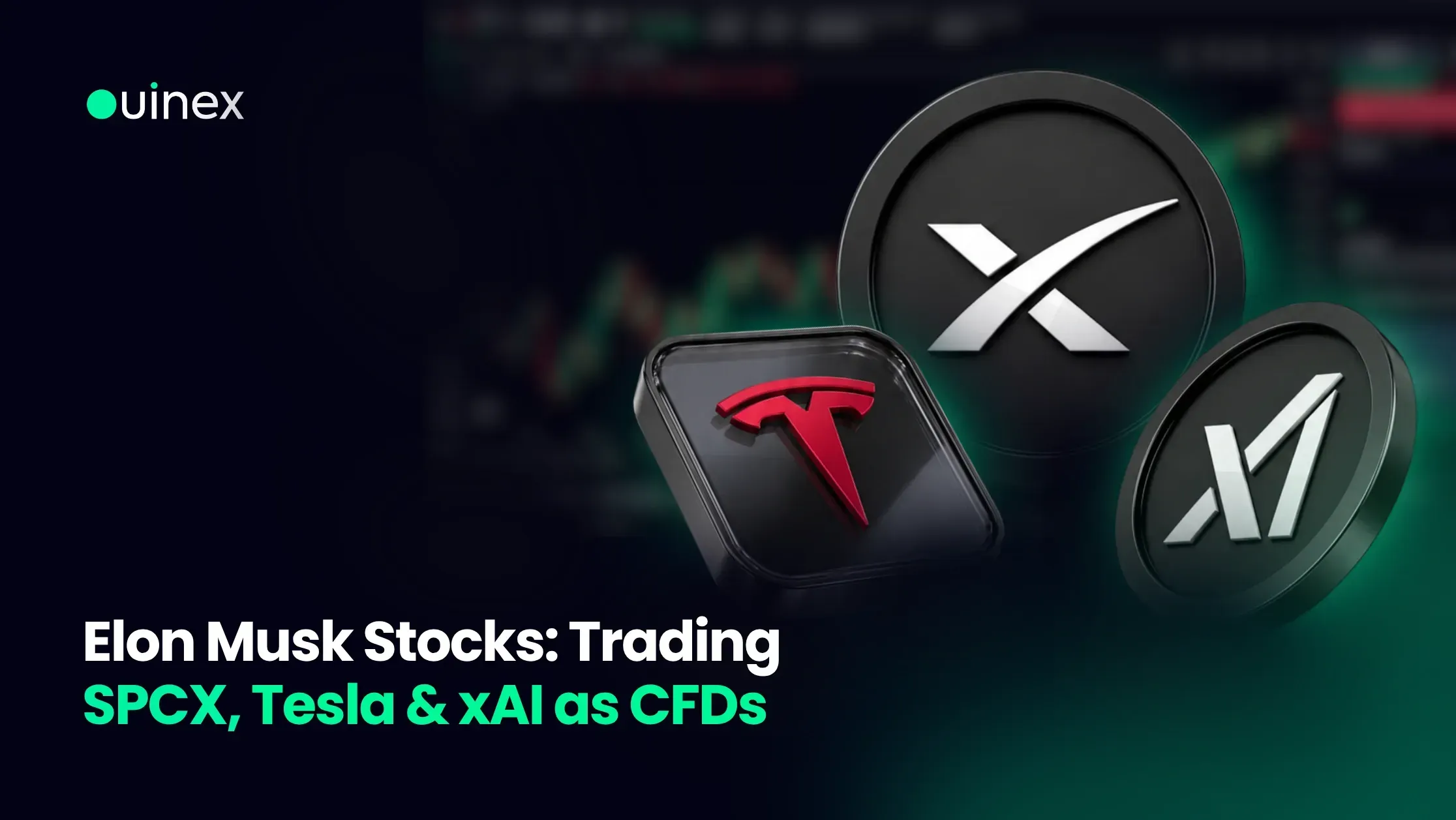Elon Musk Stocks Trading SPCX, Tesla and xAI