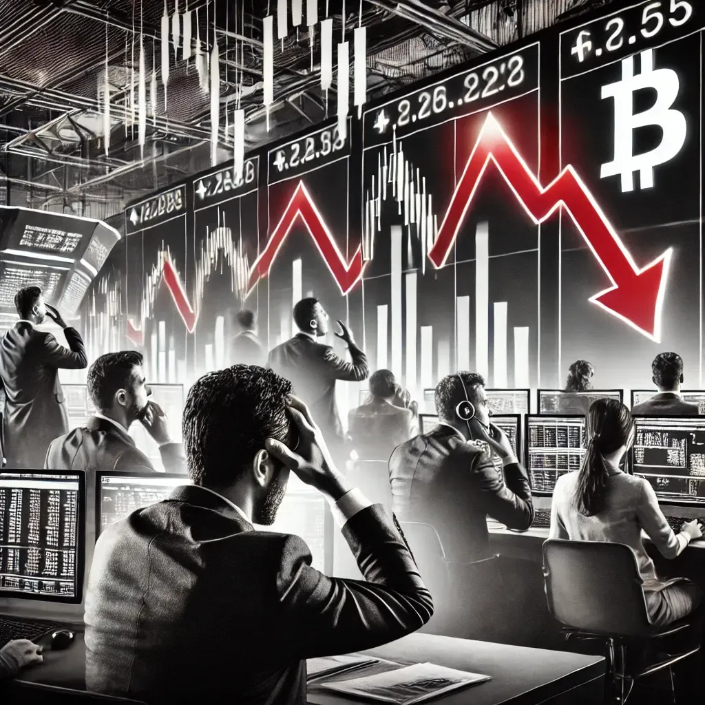 European stock markets in decline