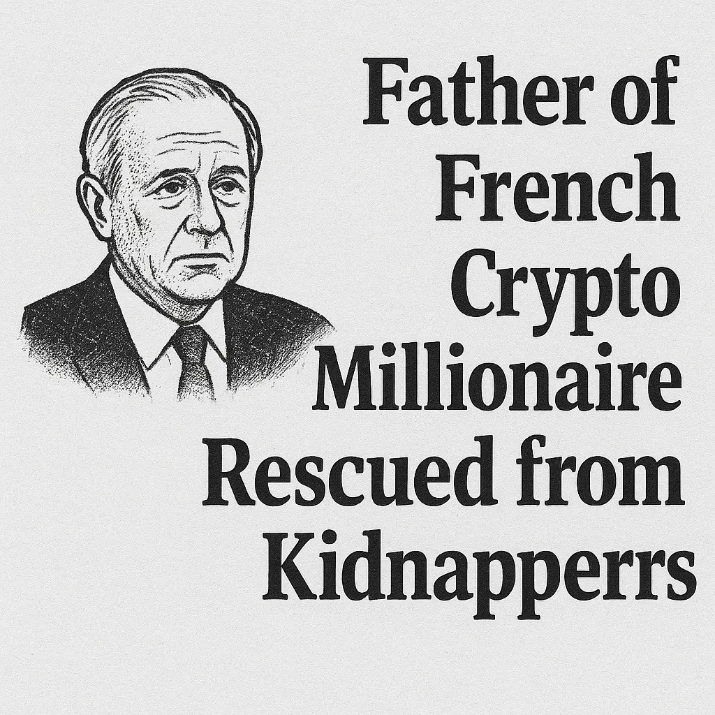 Father of French Crypto Millionaire Rescued from Kidnappers