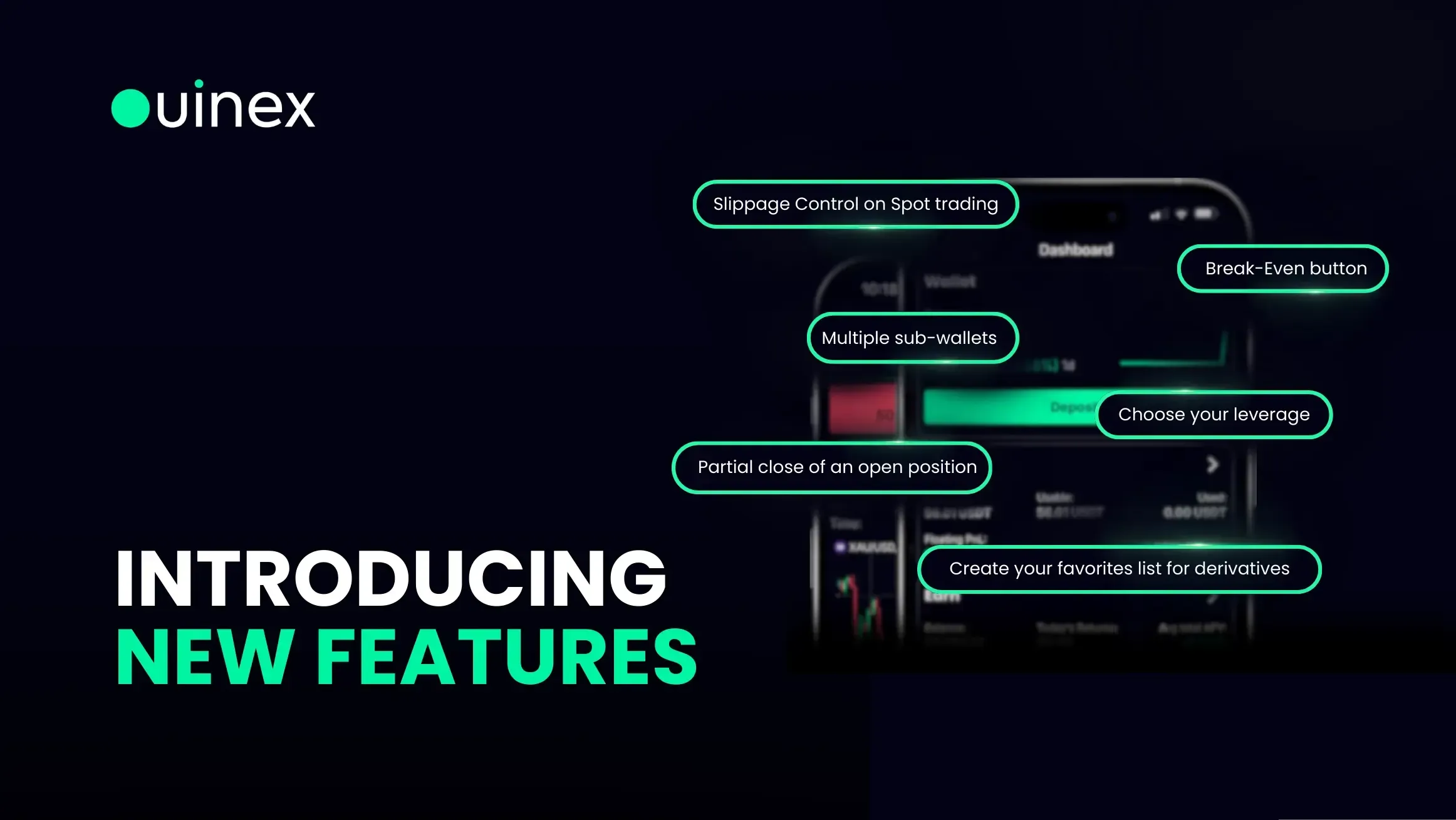 Advanced Trading Features on Ouinex