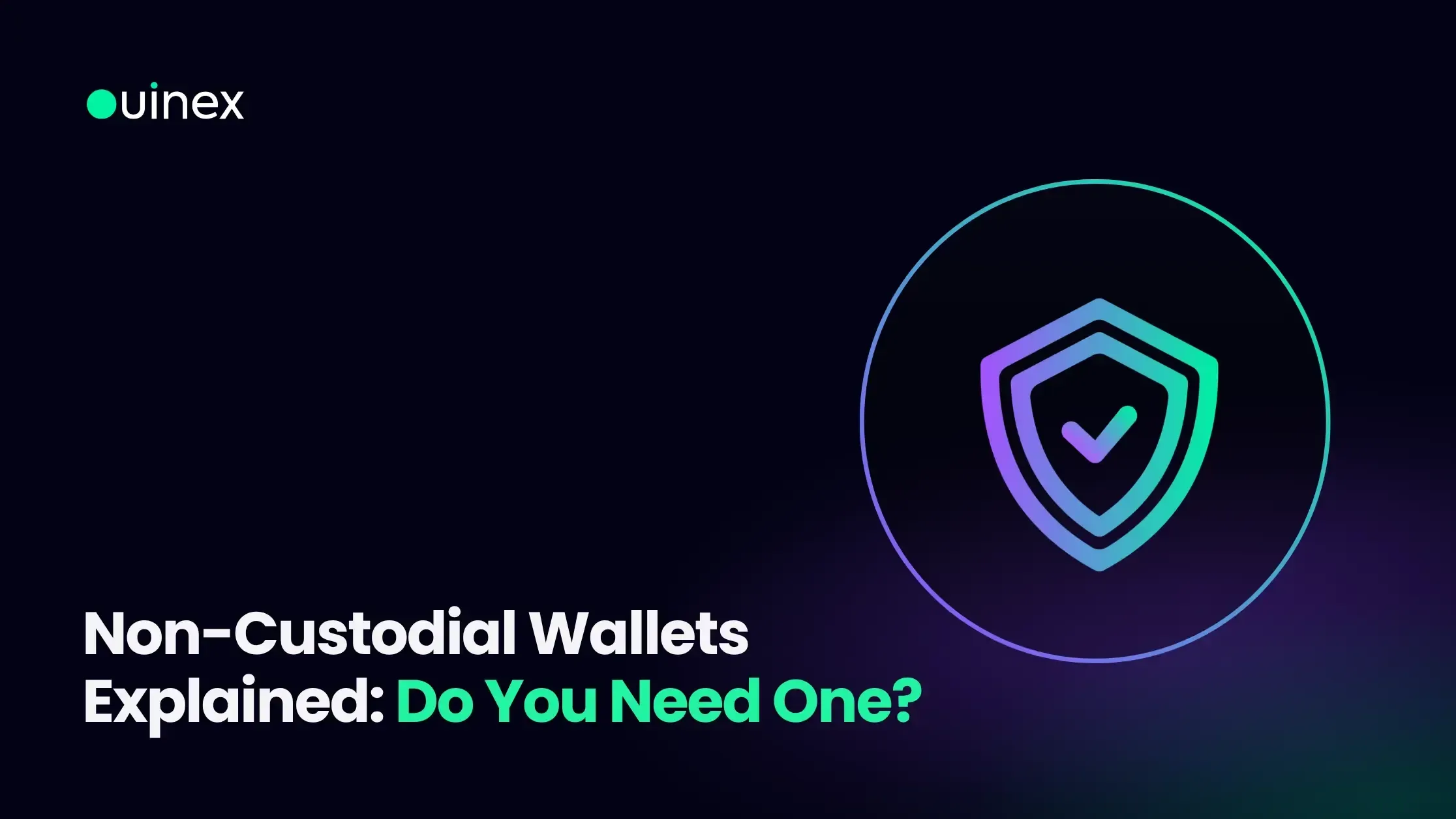 Non-Custodial Wallets Explained 