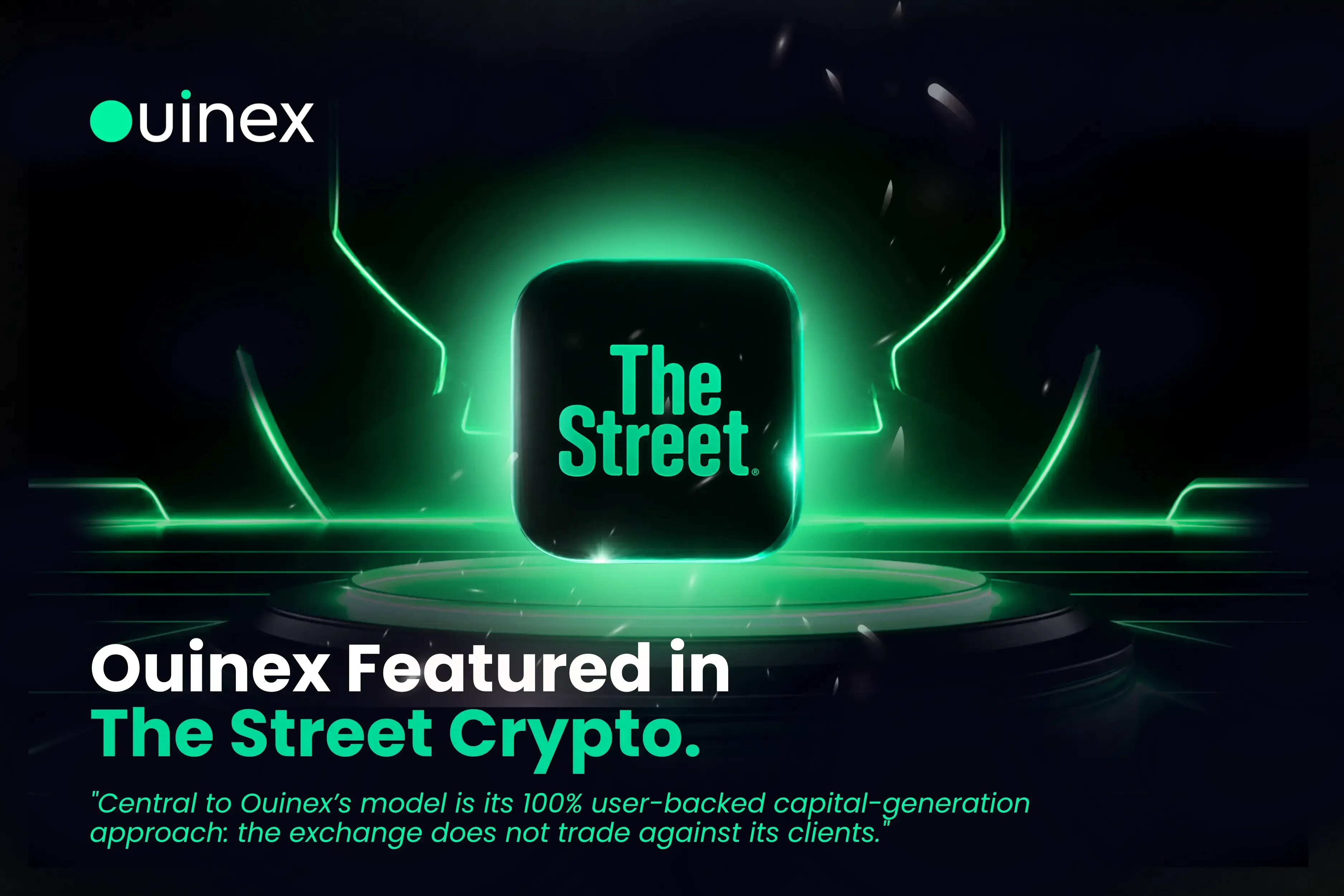 Ouinex Featured in TheStreet Crypto