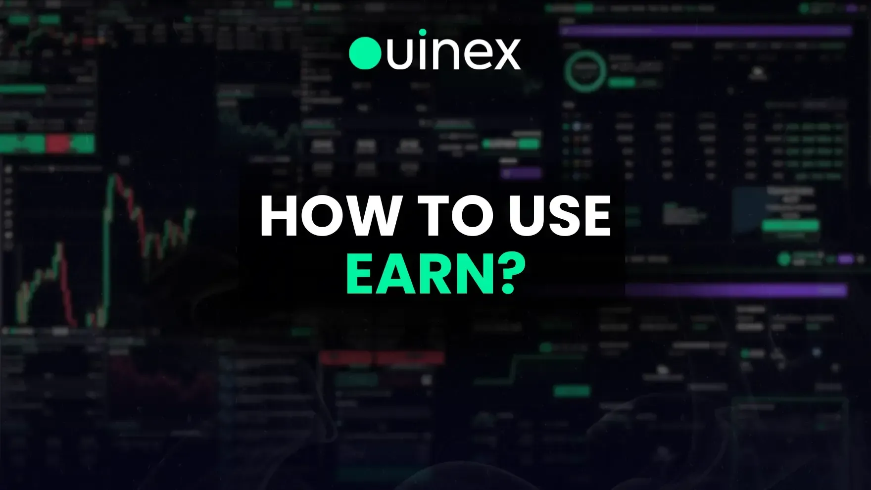 How to Use Earn on Ouinex?