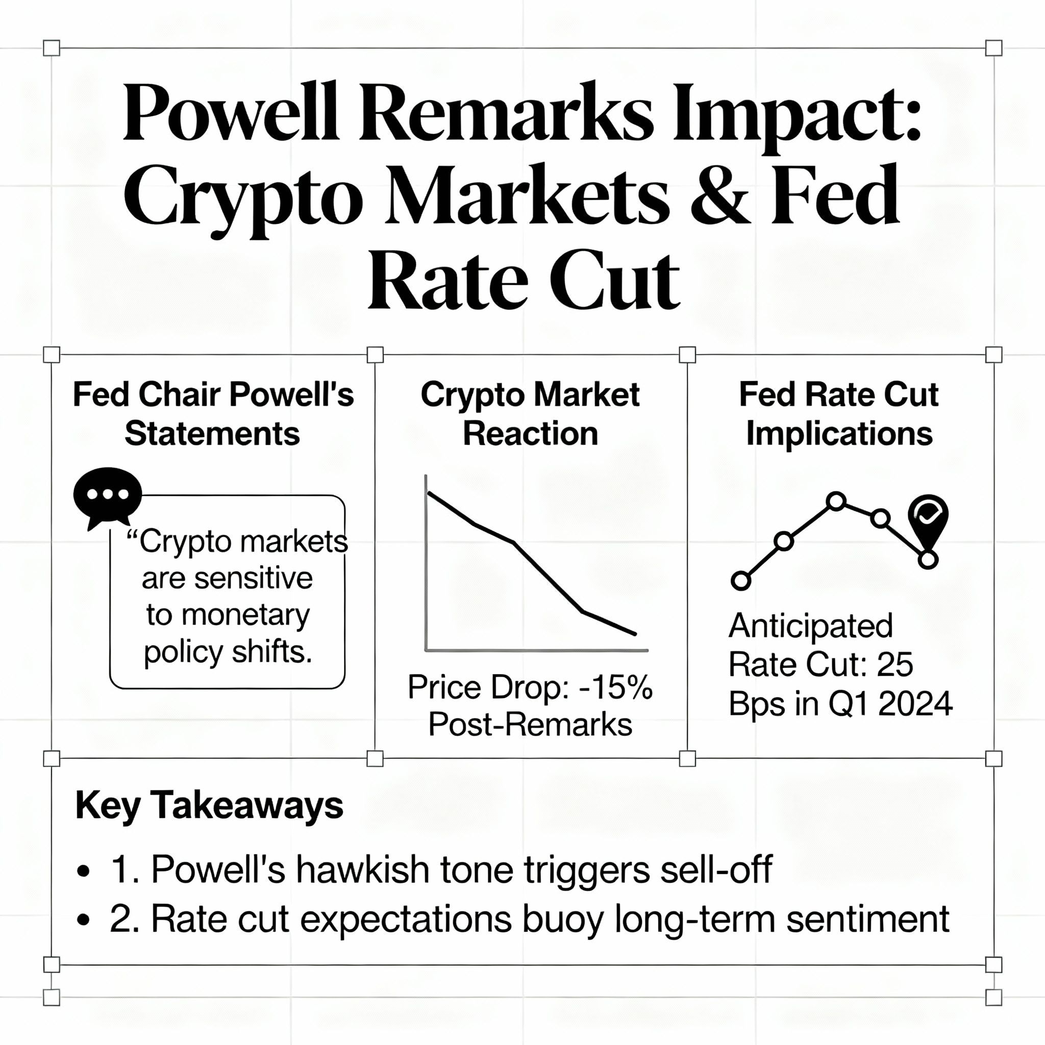 Powell’s Remarks Spook Crypto