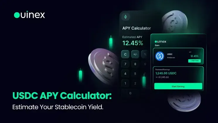 USDC APY CALCULATOR.