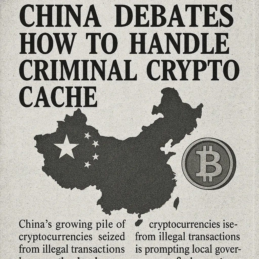 China Weighs Options for Seized Crypto Holdings