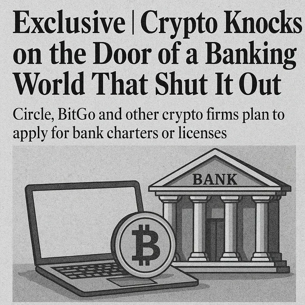Crypto Firms Bank