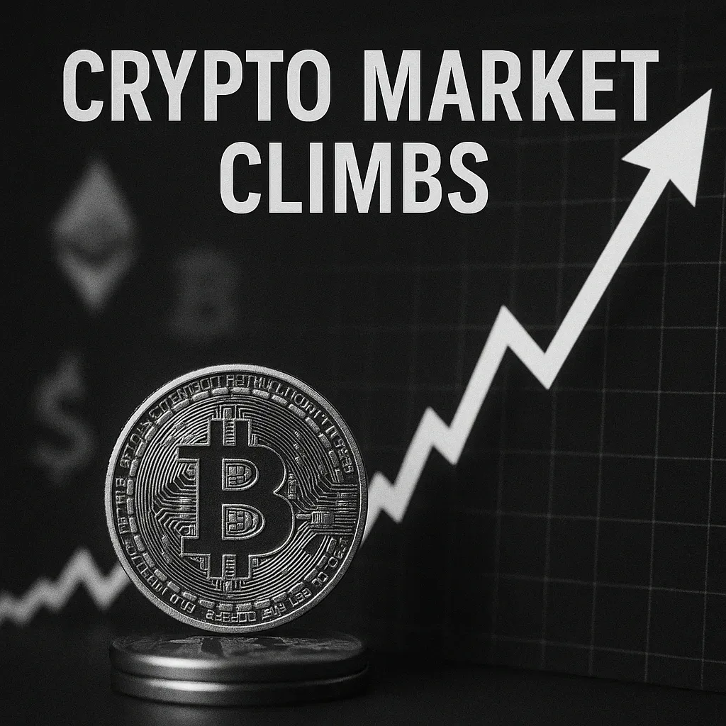 crypto market climb