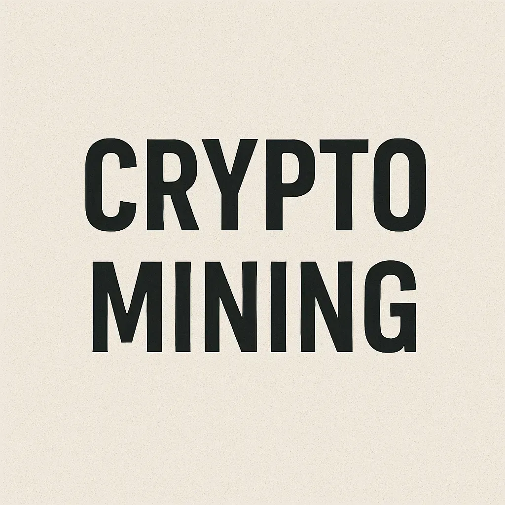 Cryptocurrency Mining
