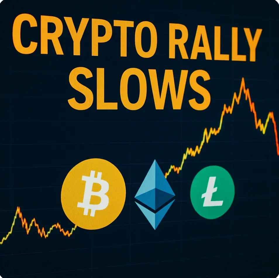 crypto rally slows