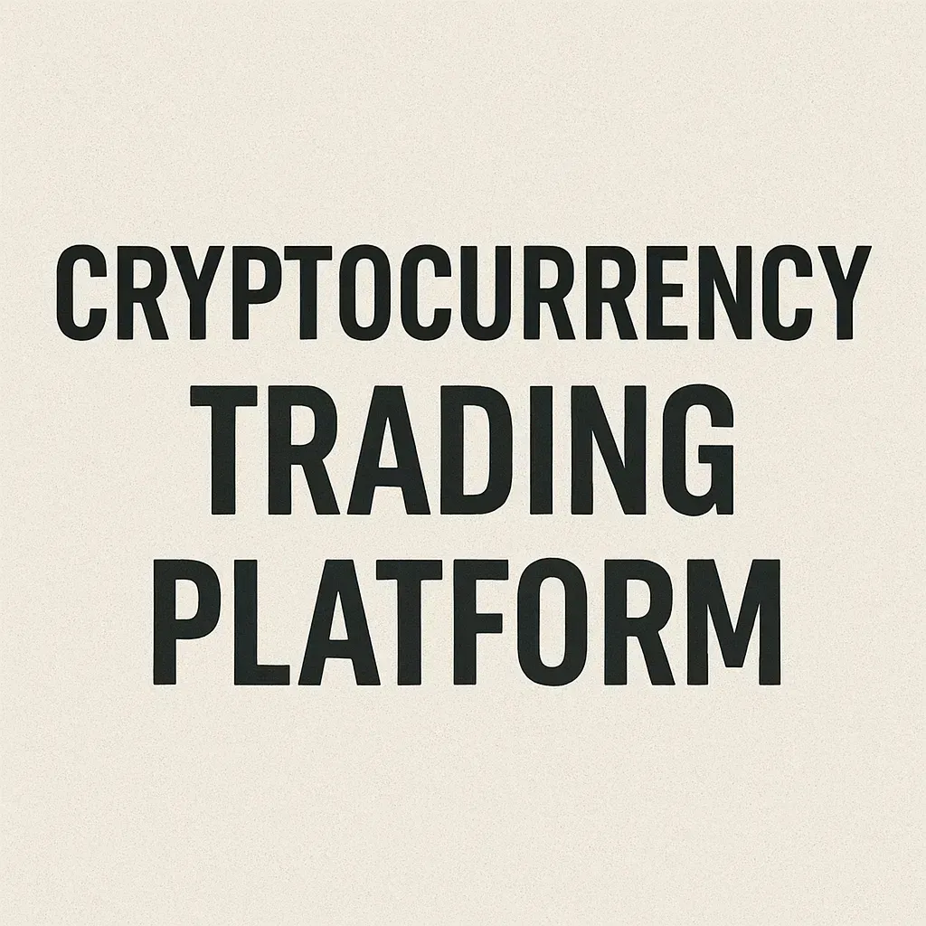 Cryptocurrencies Trading Platform