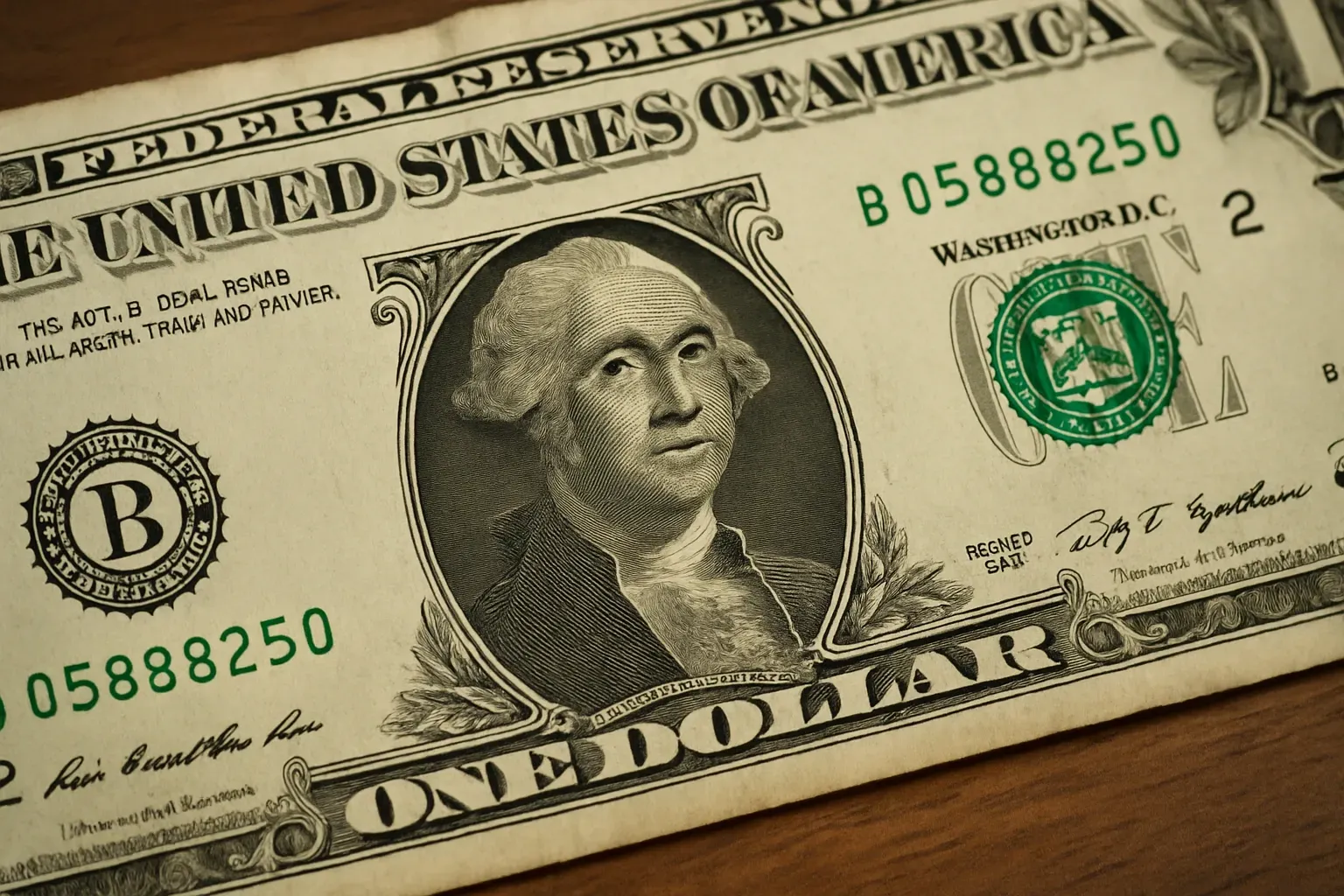 dollar's monthly drop