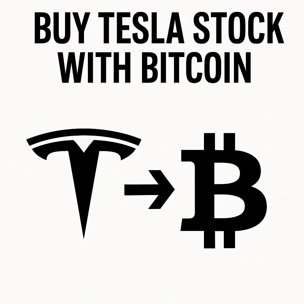 Buy Tesla Stock with Bitcoin in 2025 | OUINEX The only Crypto Exchange with  a No-Clob Execution Model