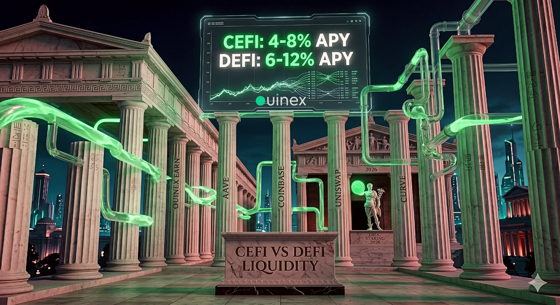 CEFI VS DEFI USDC staking API.webp