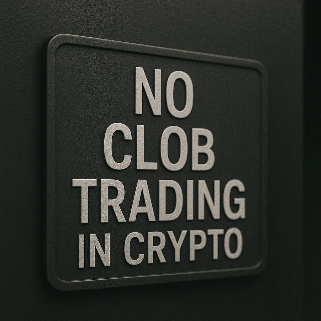 No CLOB Trading in Crypto Explained | OUINEX The only Crypto Exchange with  a No-Clob Execution Model