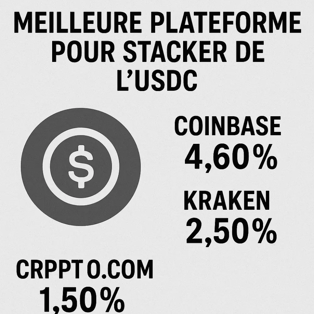 Meilleures plateformes pour staker du USDC en 2025 | Un Exchange. Tous les  Marchés.